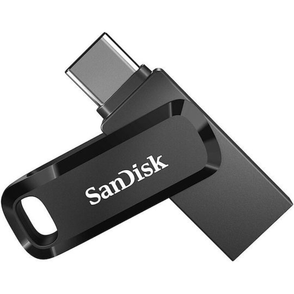 Sandisk Ultra Dual Drive Go 128GB USB 3.2 Stick με σύνδεση USB-C & USB-A Μαύρο