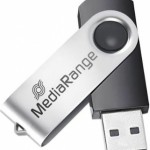 MediaRange MR911 32GB USB 2.0 Black/Silver