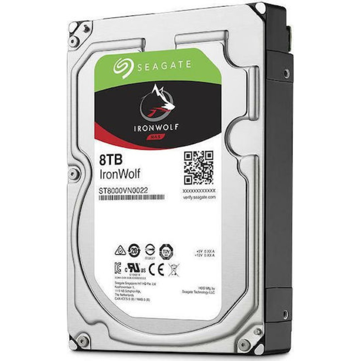 Seagate Ironwolf 8TB HDD Σκληρός Δίσκος 3.5\