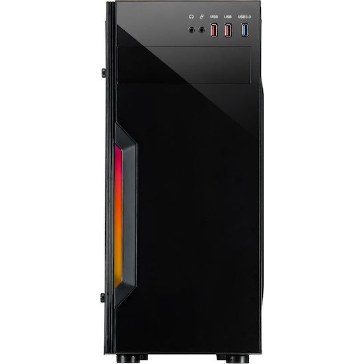 Inter-Tech B-42 RGB Gaming Midi Tower Κουτί Υπολογιστή Μαύρο