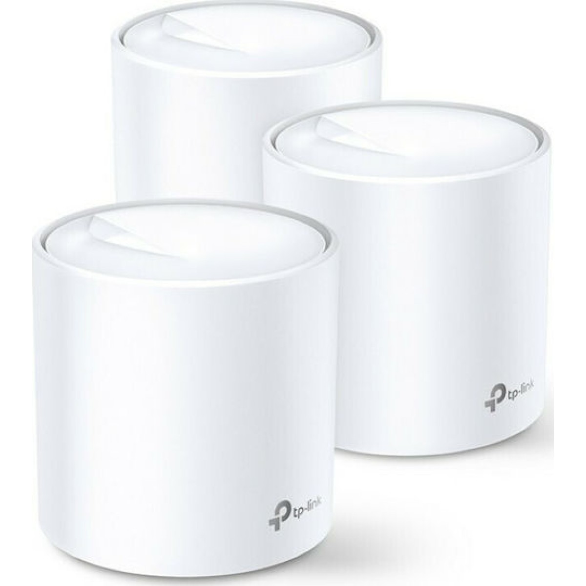 TP-LINK Deco X20 v1 WiFi Mesh Network Access Point Wi‑Fi 6 Dual Band (2.4 & 5GHz) σε Τριπλό Kit