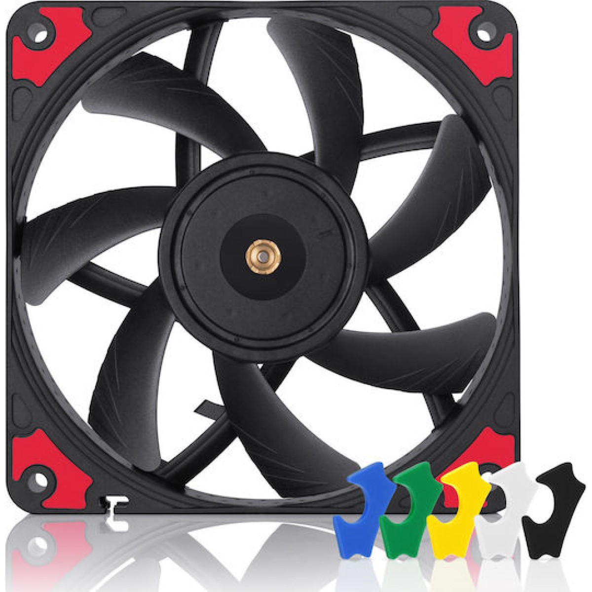 Noctua NF-A12x15 Chromax.Black.Swap Case Fan 120mm με Σύνδεση 4-Pin PWM