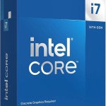 Intel Core i7-14700F 2.1GHz Επεξεργαστής 20 Πυρήνων για Socket 1700 σε Κουτί με Ψύκτρα