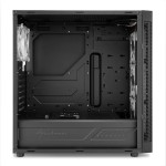 Sharkoon TG5 Pro RGB Gaming Midi Tower Κουτί Υπολογιστή με Πλαϊνό Παράθυρο Μαύρο