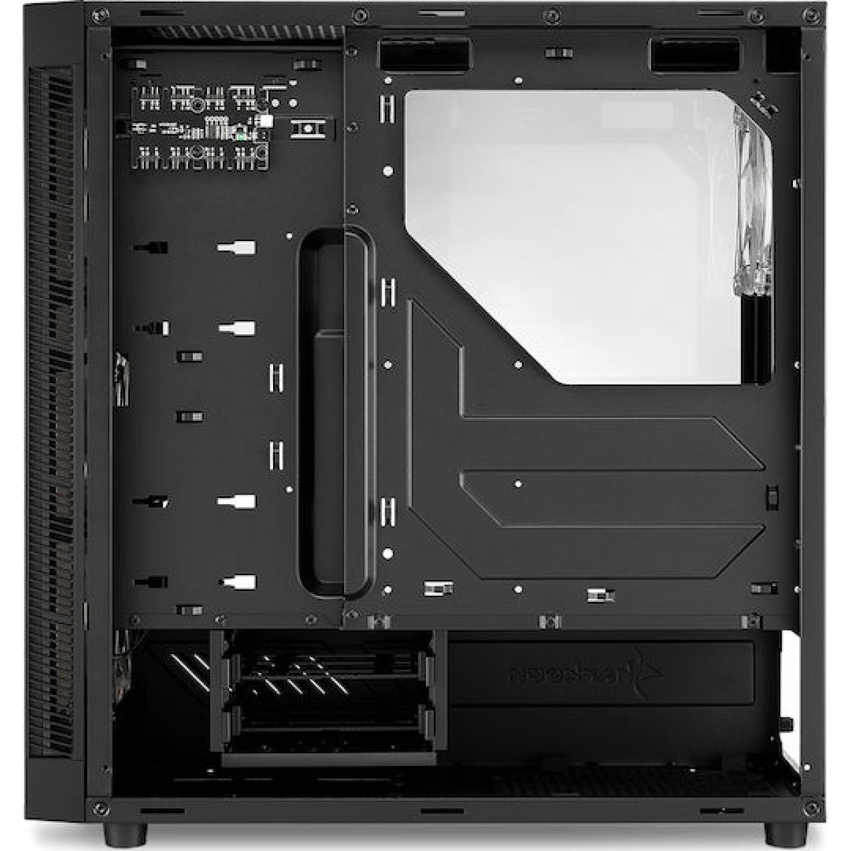 Sharkoon TG5 Pro RGB Gaming Midi Tower Κουτί Υπολογιστή με Πλαϊνό Παράθυρο Μαύρο