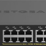 NetGear GS324P Unmanaged L2 PoE+ Switch με 24 Θύρες Gigabit (1Gbps) Ethernet