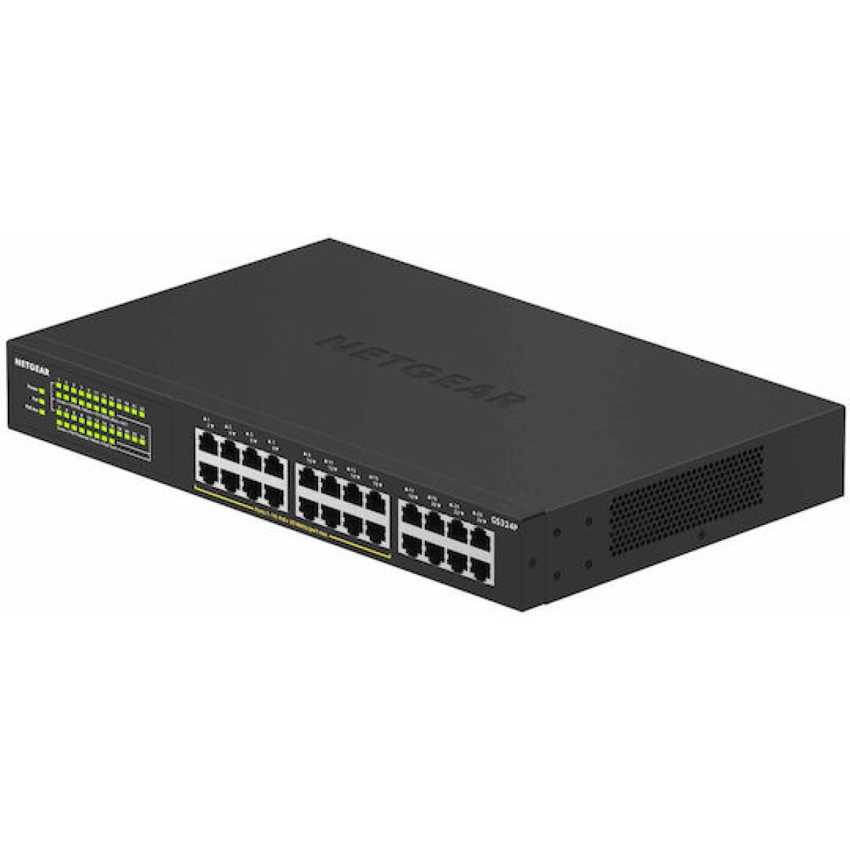 NetGear GS324P Unmanaged L2 PoE+ Switch με 24 Θύρες Gigabit (1Gbps) Ethernet