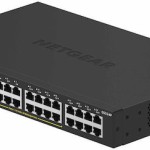 NetGear GS324P Unmanaged L2 PoE+ Switch με 24 Θύρες Gigabit (1Gbps) Ethernet