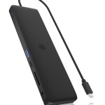 Icy Box USB-C Docking Station με HDMI/DisplayPort 4K PD Ethernet και σύνδεση 3 Οθονών Μαύρο (IB-DK2116-C)