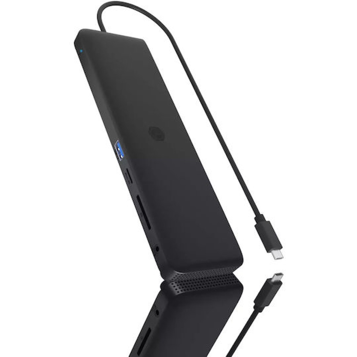 Icy Box USB-C Docking Station με HDMI/DisplayPort 4K PD Ethernet και σύνδεση 3 Οθονών Μαύρο (IB-DK2116-C)