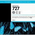 HP 727 Γνήσιο Μελάνι Εκτυπωτή InkJet Γκρι (F9J80A)