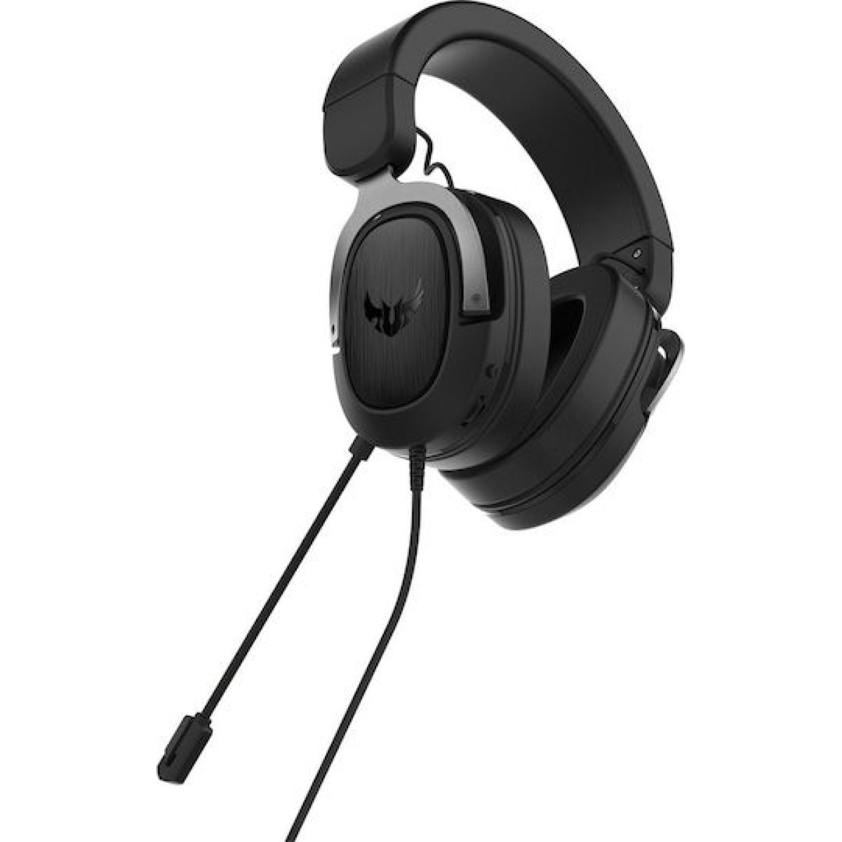 Asus TUF H3 Over Ear Gaming Headset με σύνδεση 3.5mm Gun Metal Grey