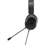 Asus TUF H3 Over Ear Gaming Headset με σύνδεση 3.5mm Gun Metal Grey