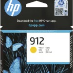 HP 912 Γνήσιο Μελάνι Εκτυπωτή InkJet Κίτρινο (3YL79AE)