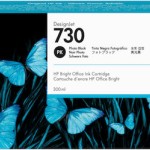 HP 730 Γνήσιο Μελάνι Εκτυπωτή InkJet Photo Μαύρο (P2V73A)
