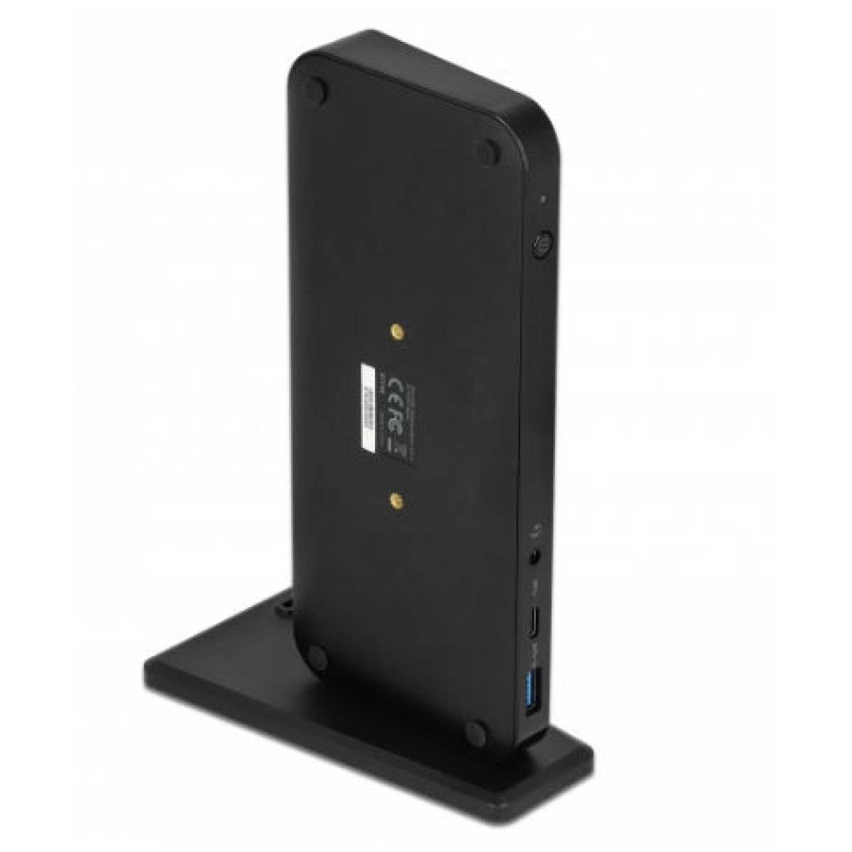 DeLock USB-C Docking Station με HDMI/DisplayPort 4K Ethernet Μαύρο (87746)