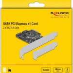 DeLock Κάρτα PCIe σε 2 θύρες SATA