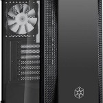 Silverstone FARA B1 RGB Gaming Midi Tower Κουτί Υπολογιστή με Πλαϊνό Παράθυρο Μαύρο