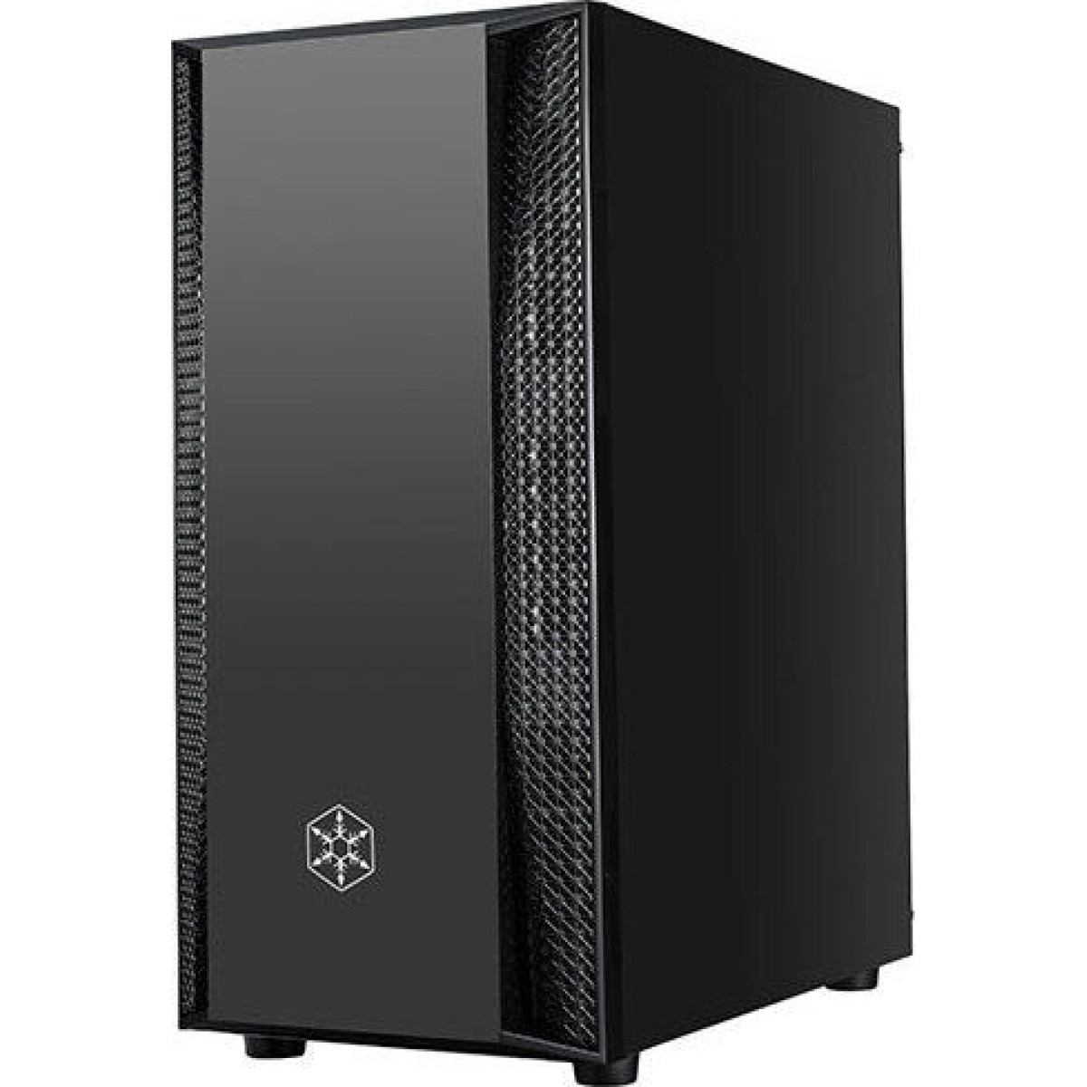 Silverstone FARA B1 RGB Gaming Midi Tower Κουτί Υπολογιστή με Πλαϊνό Παράθυρο Μαύρο