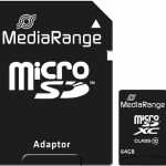 MediaRange microSDXC 64GB Class 10 A1 High Speed με αντάπτορα