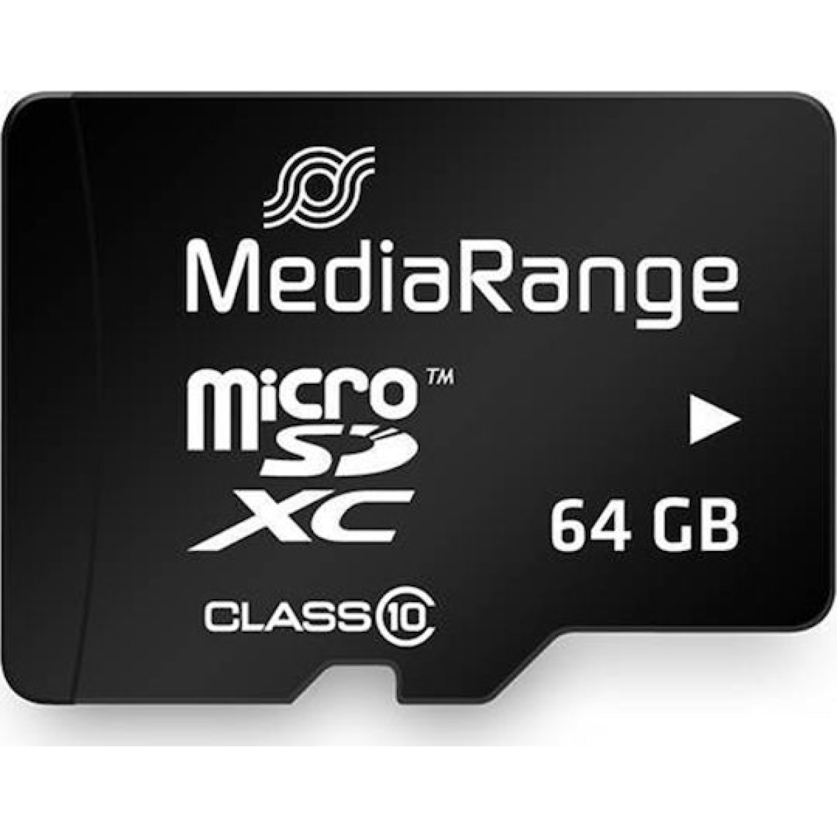 MediaRange microSDXC 64GB Class 10 A1 High Speed με αντάπτορα