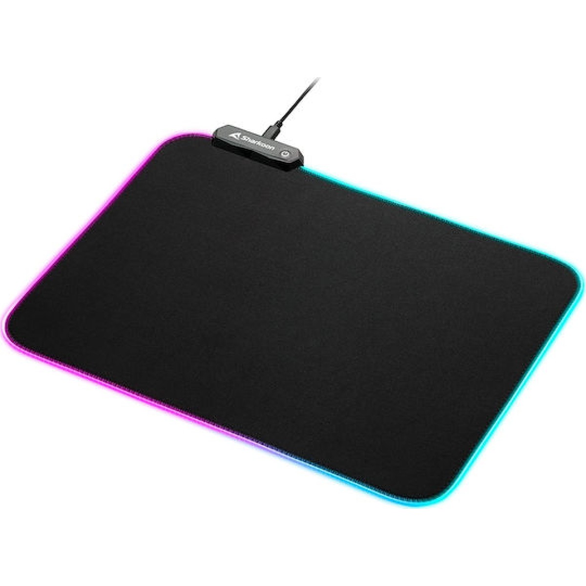 Sharkoon 1337 RGB V2 Gaming Mouse Pad Medium 360mm με RGB Φωτισμό Μαύρο