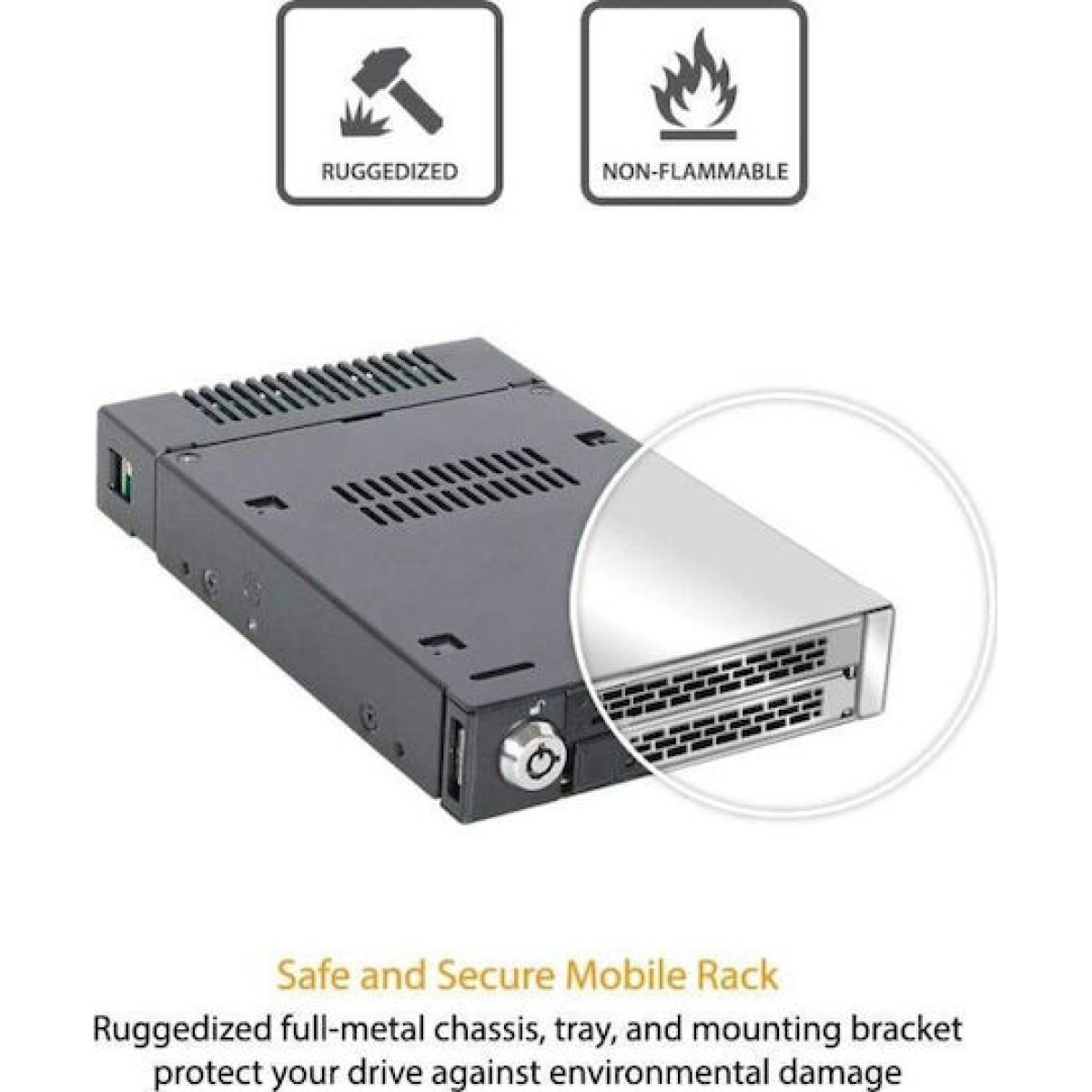 Icy Dock ToughArmor MB833M2K-B