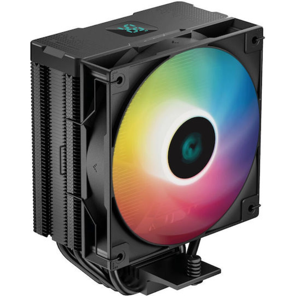 Deepcool AG400 Digital BK ARGB Ψύκτρα Επεξεργαστή για Socket AM4/AM5/1200/115x/1700
