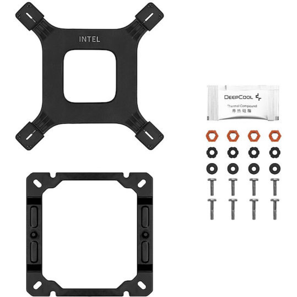 Deepcool AG400 Digital BK ARGB Ψύκτρα Επεξεργαστή για Socket AM4/AM5/1200/115x/1700