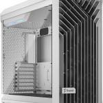 Fractal Design Torrent Gaming Midi Tower Κουτί Υπολογιστή με Πλαϊνό Παράθυρο White TG Clear
