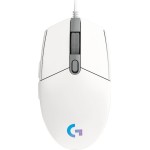 Logitech G203 Lightsync RGB Gaming Ποντίκι 8000 DPI Λευκό