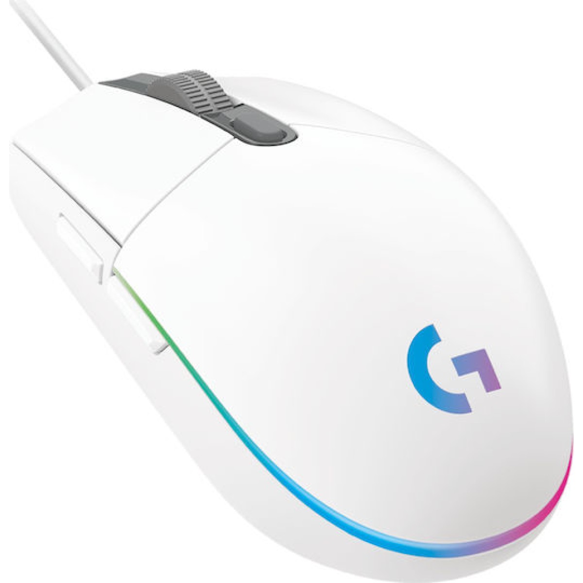 Logitech G203 Lightsync RGB Gaming Ποντίκι 8000 DPI Λευκό