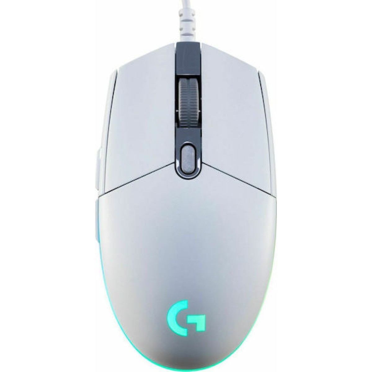 Logitech G203 Lightsync RGB Gaming Ποντίκι 8000 DPI Λευκό