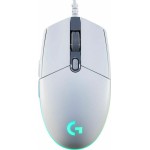 Logitech G203 Lightsync RGB Gaming Ποντίκι 8000 DPI Λευκό