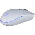 Logitech G203 Lightsync RGB Gaming Ποντίκι 8000 DPI Λευκό
