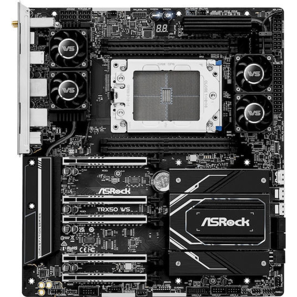 ASRock TRX50 WS Motherboard Extended ATX με AMD sTR5 Socket 90-MXBN40-A0UAYZ