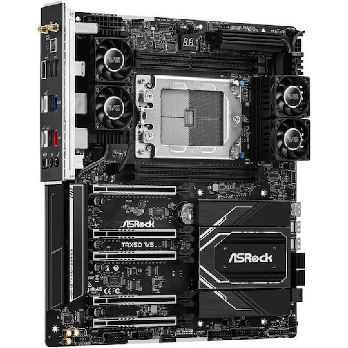 ASRock TRX50 WS Motherboard Extended ATX με AMD sTR5 Socket 90-MXBN40-A0UAYZ