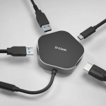 D-Link USB-C Docking Station με HDMI 4K PD Ethernet Μαύρο (DUB-M420)