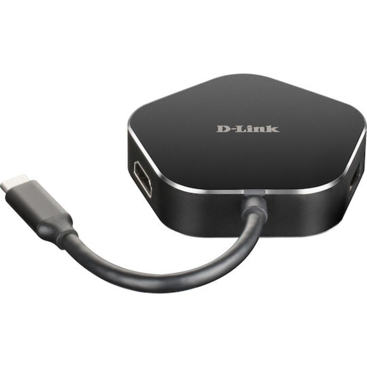 D-Link USB-C Docking Station με HDMI 4K PD Ethernet Μαύρο (DUB-M420)