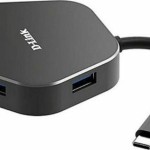 D-Link USB-C Docking Station με HDMI 4K PD Ethernet Μαύρο (DUB-M420)