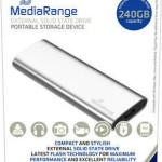 MediaRange USB 3.2 / USB-C Εξωτερικός SSD 240GB M.2 Ασημί