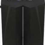 Aerocool Mecha v1 Gaming Midi Tower Κουτί Υπολογιστή με Πλαϊνό Παράθυρο και RGB Φωτισμό Μαύρο