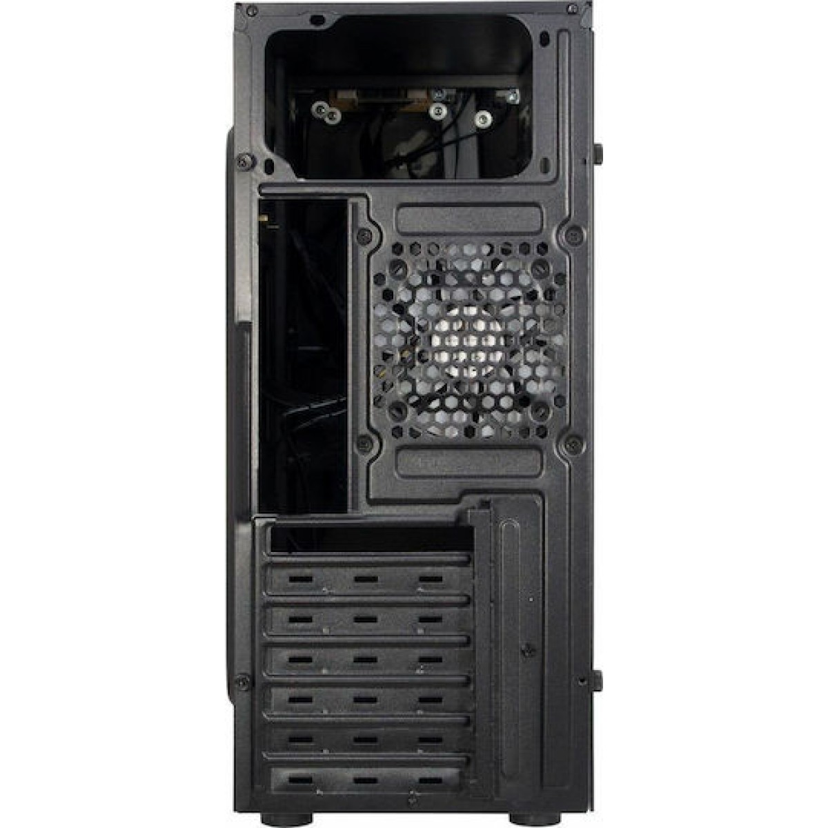 Inter-Tech B-02 RGB Gaming Midi Tower Κουτί Υπολογιστή με Πλαϊνό Παράθυρο Μαύρο