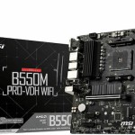 MSI B550M Pro-VDH WIFI Motherboard Micro ATX με AMD AM4 Socket 7C95-001R