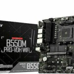 MSI B550M Pro-VDH WIFI Motherboard Micro ATX με AMD AM4 Socket 7C95-001R