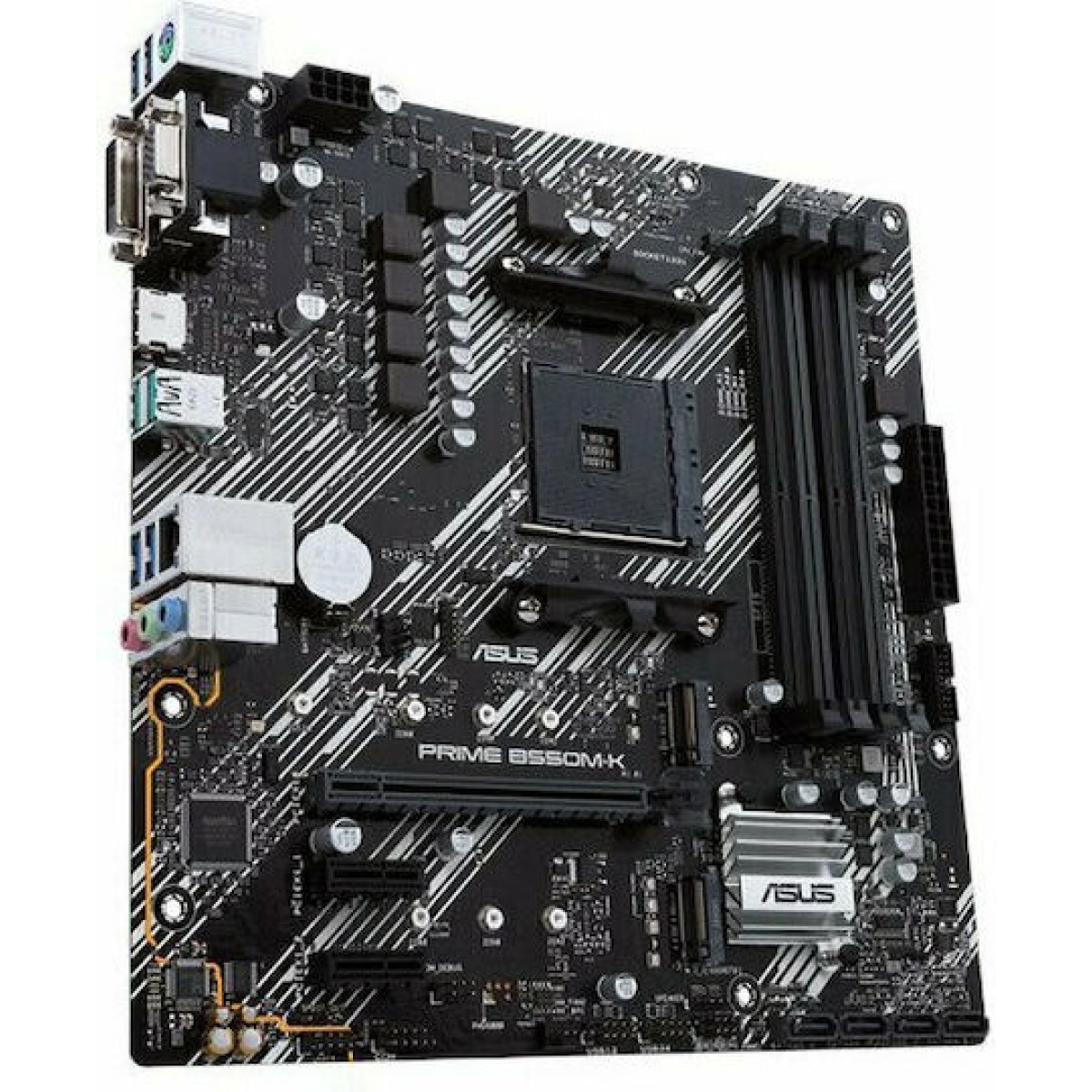 Asus Prime B550M-K Motherboard Micro ATX με AMD AM4 Socket 90MB14V0-M0EAY0