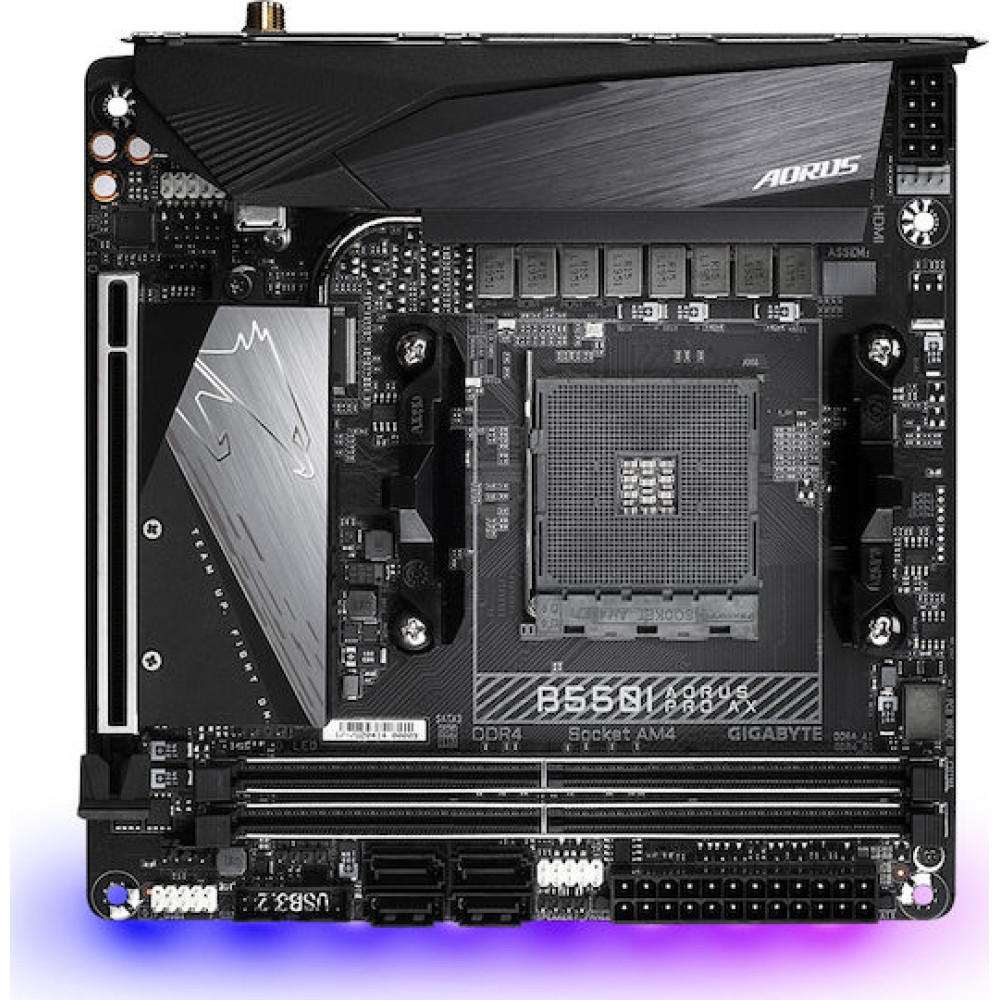 Gigabyte B550I Aorus Pro AX Wi-Fi Motherboard Mini ITX με AMD AM4 Socket