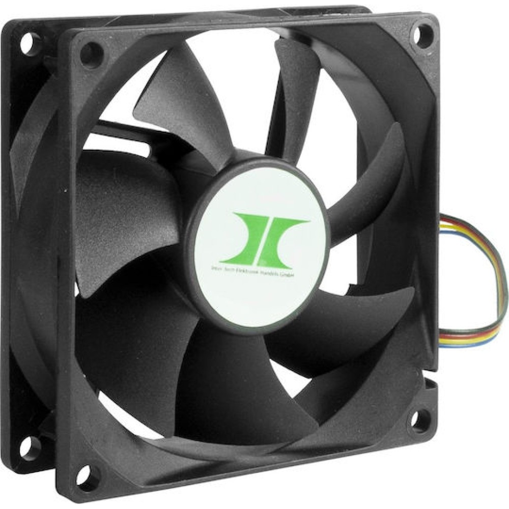 Inter-Tech 88887290 Case Fan 80mm με Σύνδεση 4-Pin PWM 4τμχ