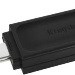 Kingston DataTraveler 70 64GB USB 3.2 Stick με σύνδεση USB-C Μαύρο