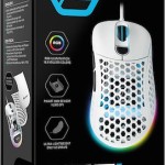 Sharkoon Light² 200 RGB Gaming Ποντίκι 16000 DPI Λευκό